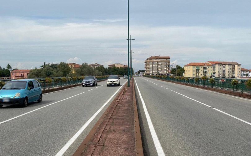 Riapertura del ponte sul Po a Casale